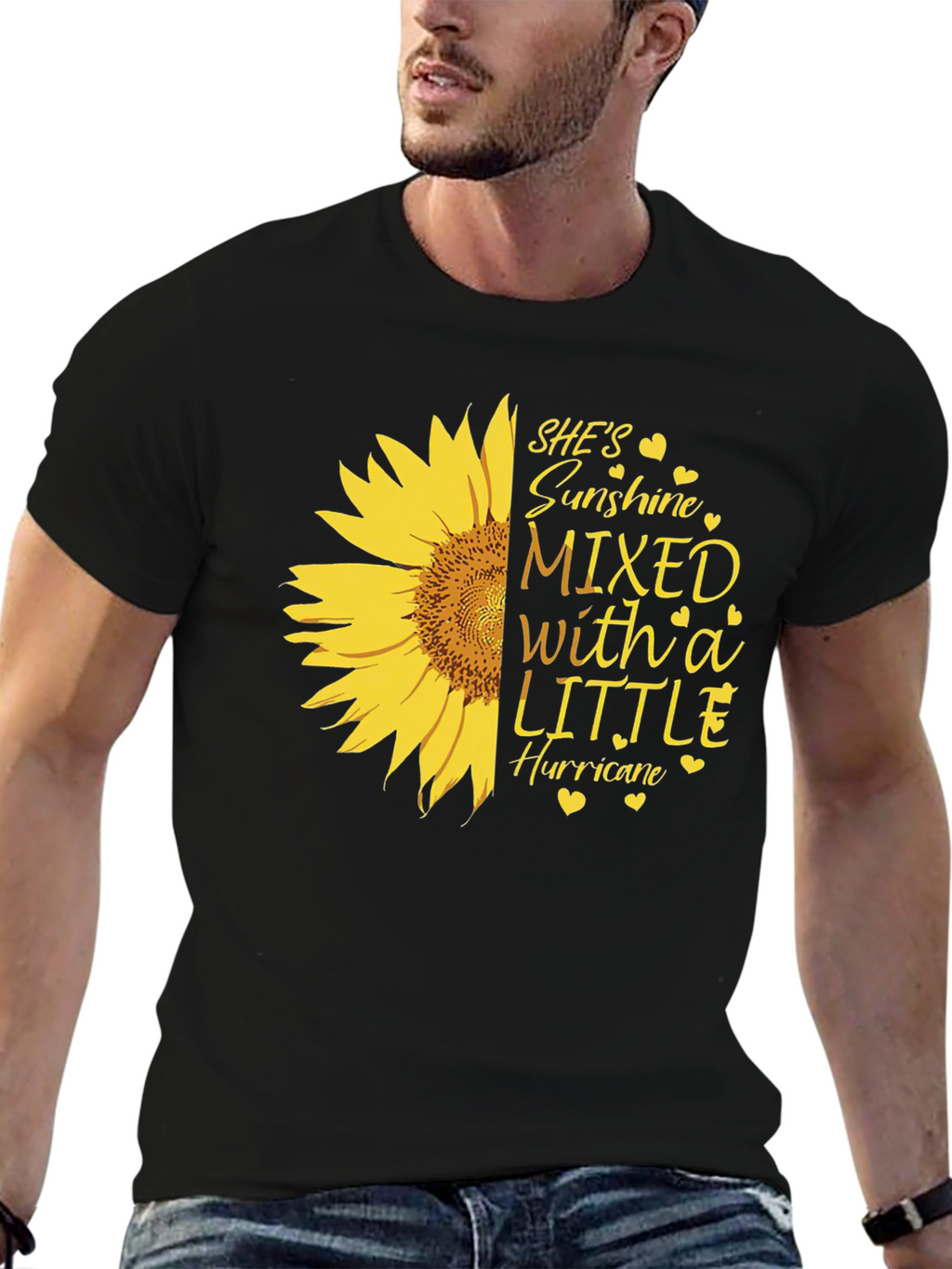Sunshine Mixed with Hurricane Graphic Tee