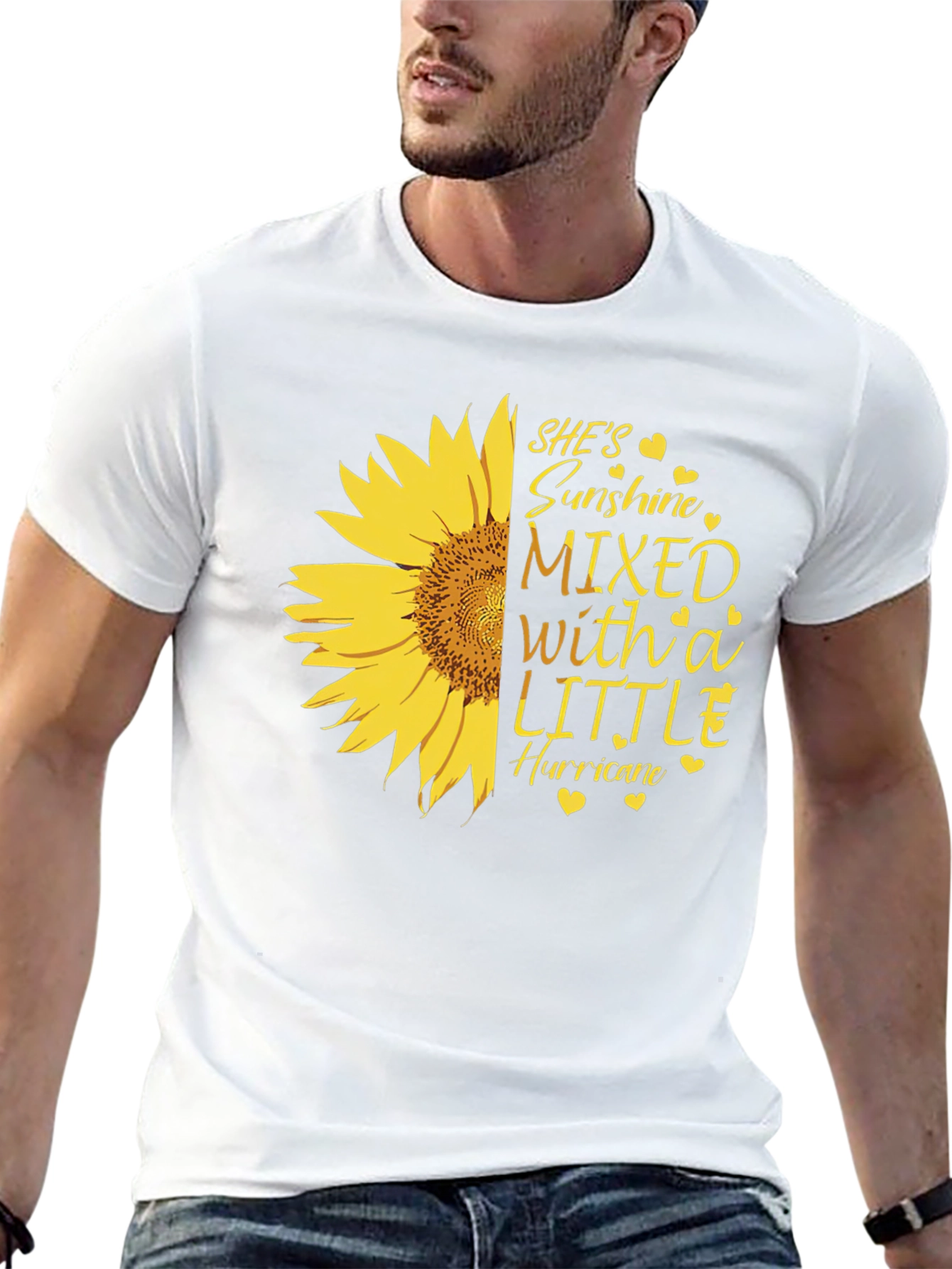 Sunshine Mixed with Hurricane Graphic Tee