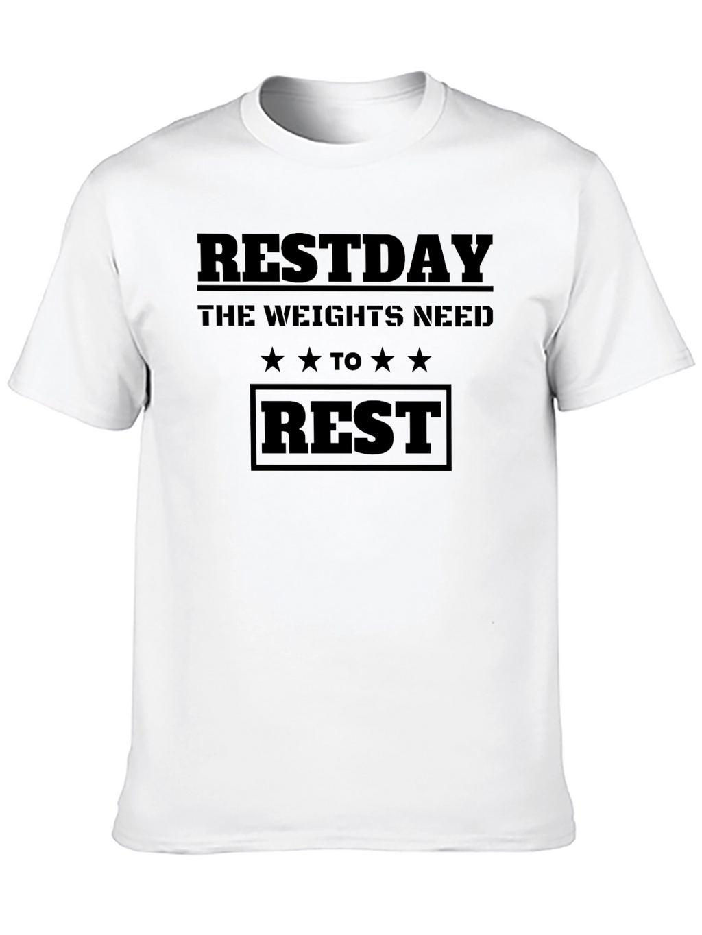 Rest Day Weights Graphic T-Shirt