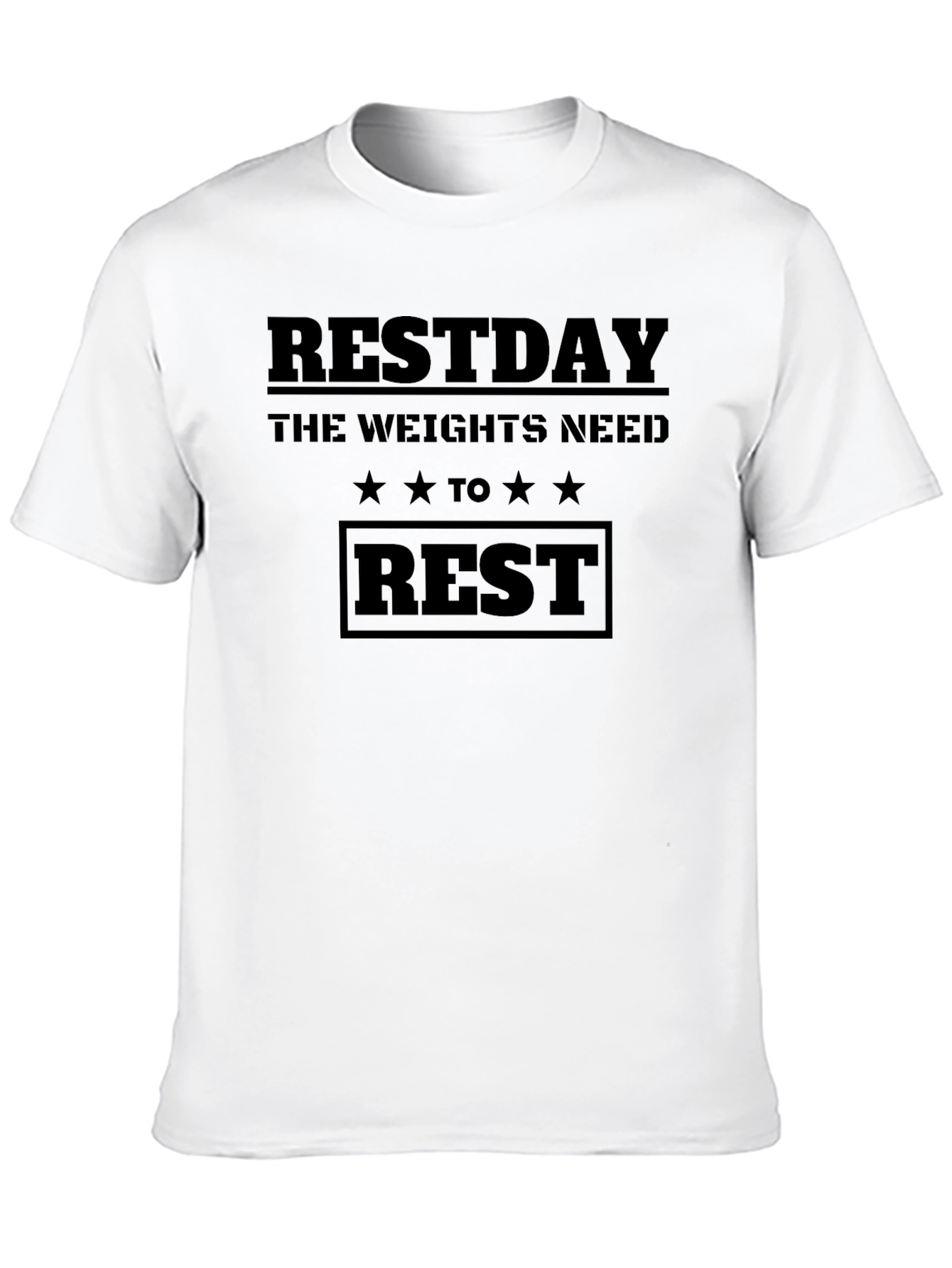 Rest Day Weights Graphic T-Shirt