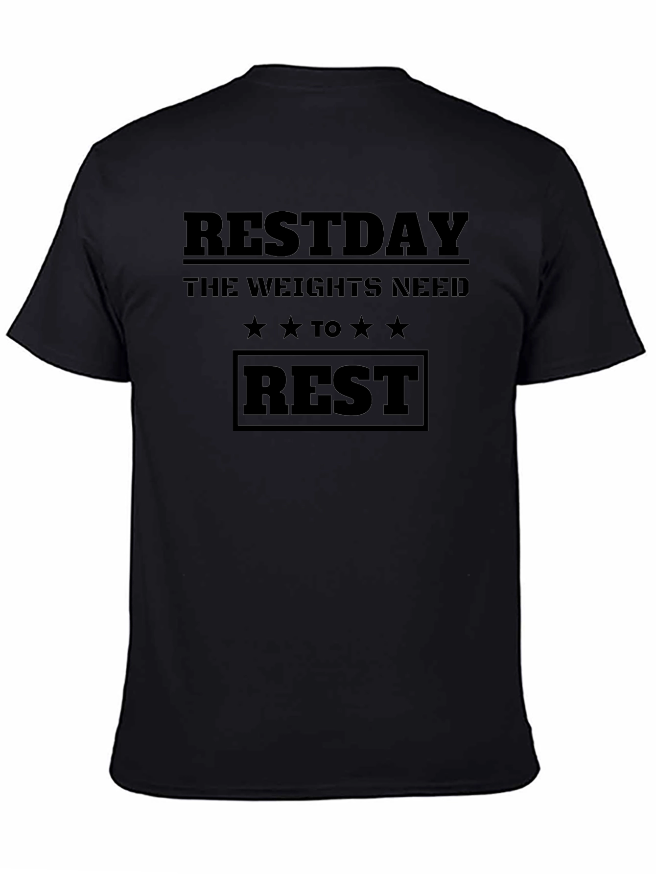 Rest Day Weights Graphic T-Shirt