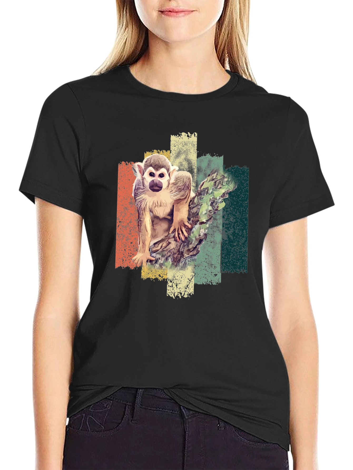 Squirrel Monkey Graphic T-Shirt