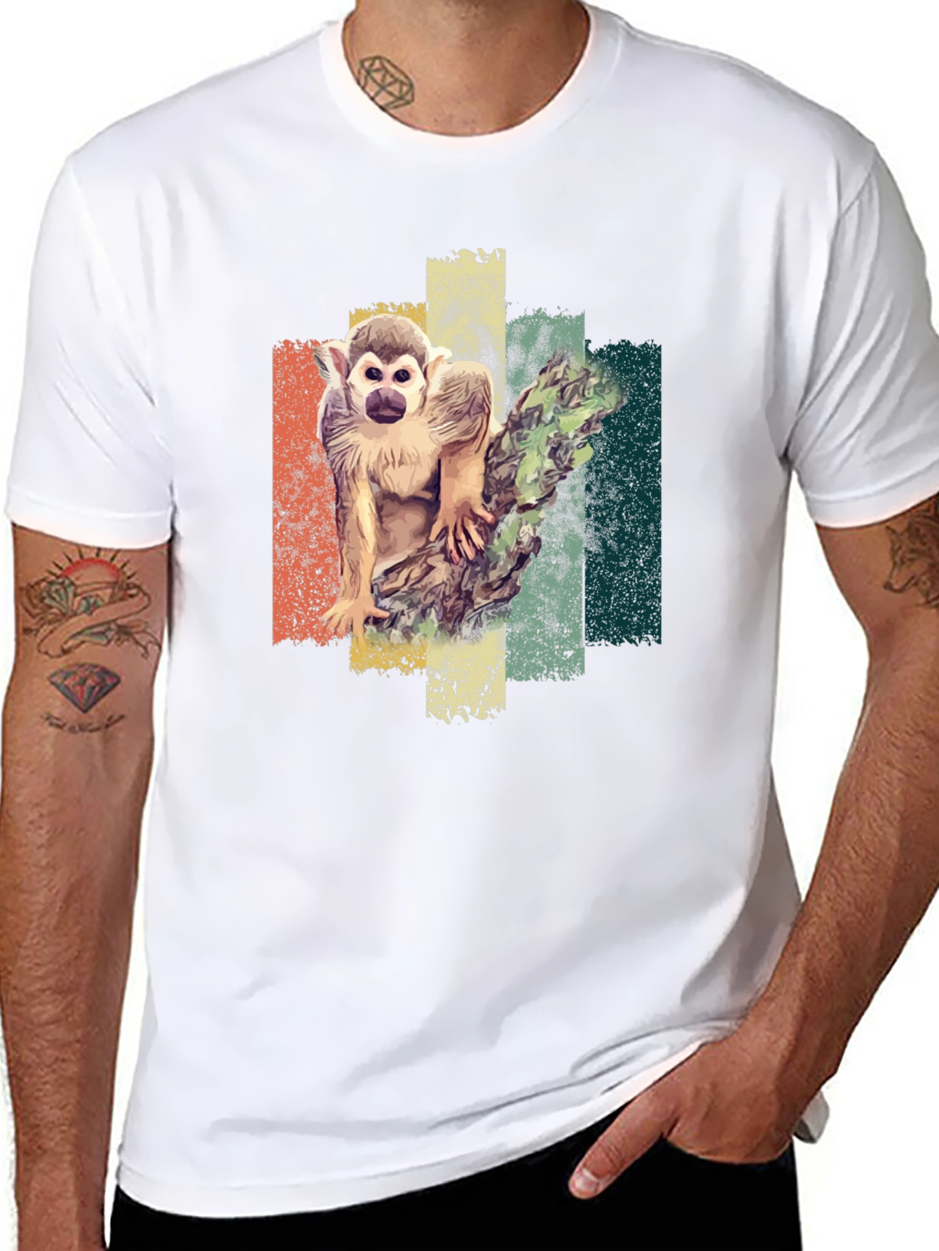 Squirrel Monkey Graphic T-Shirt