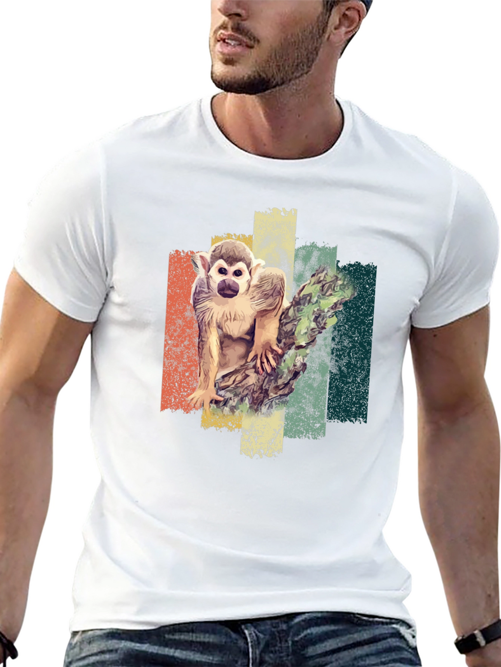 Squirrel Monkey Graphic T-Shirt