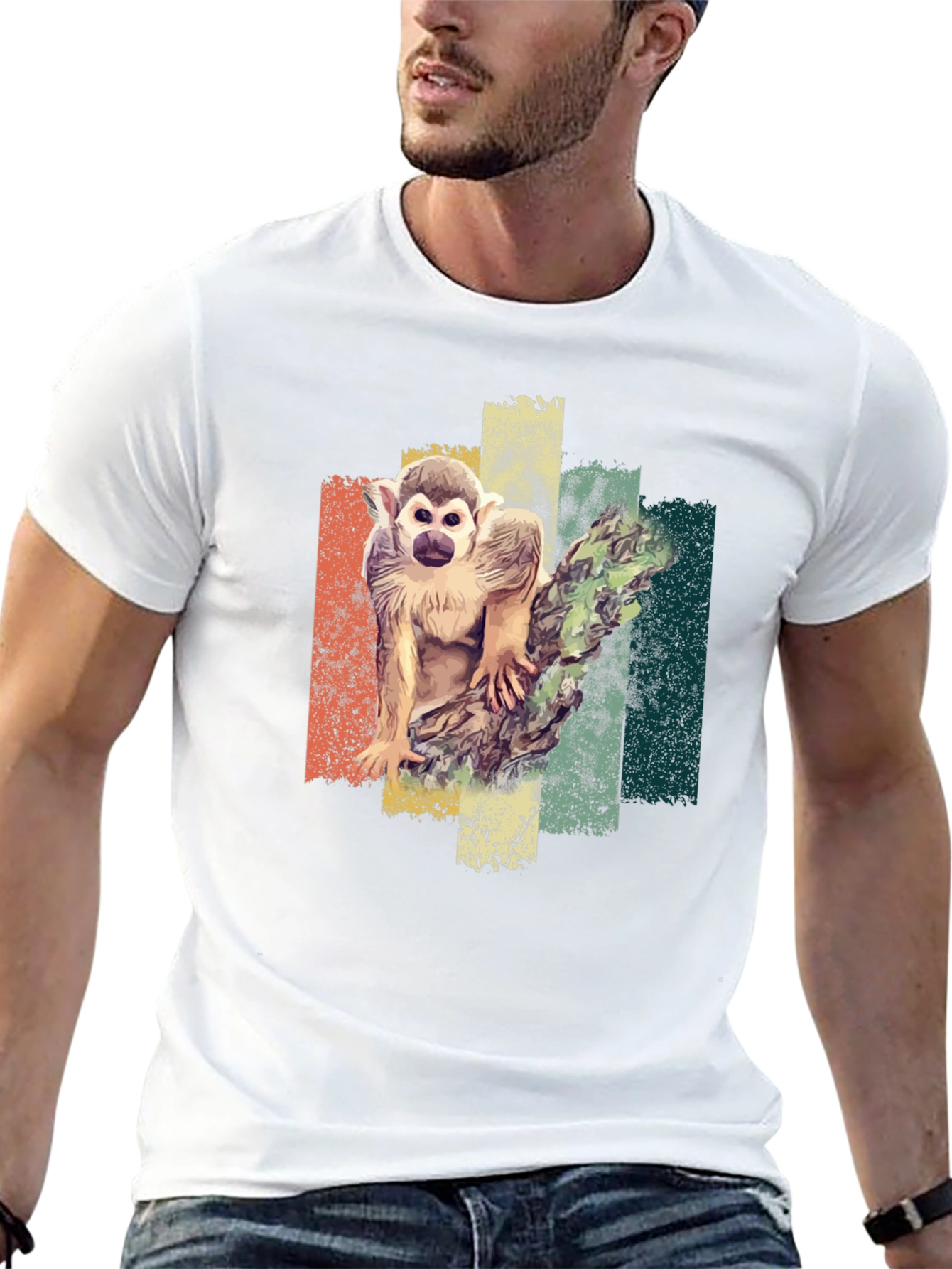 Squirrel Monkey Graphic T-Shirt