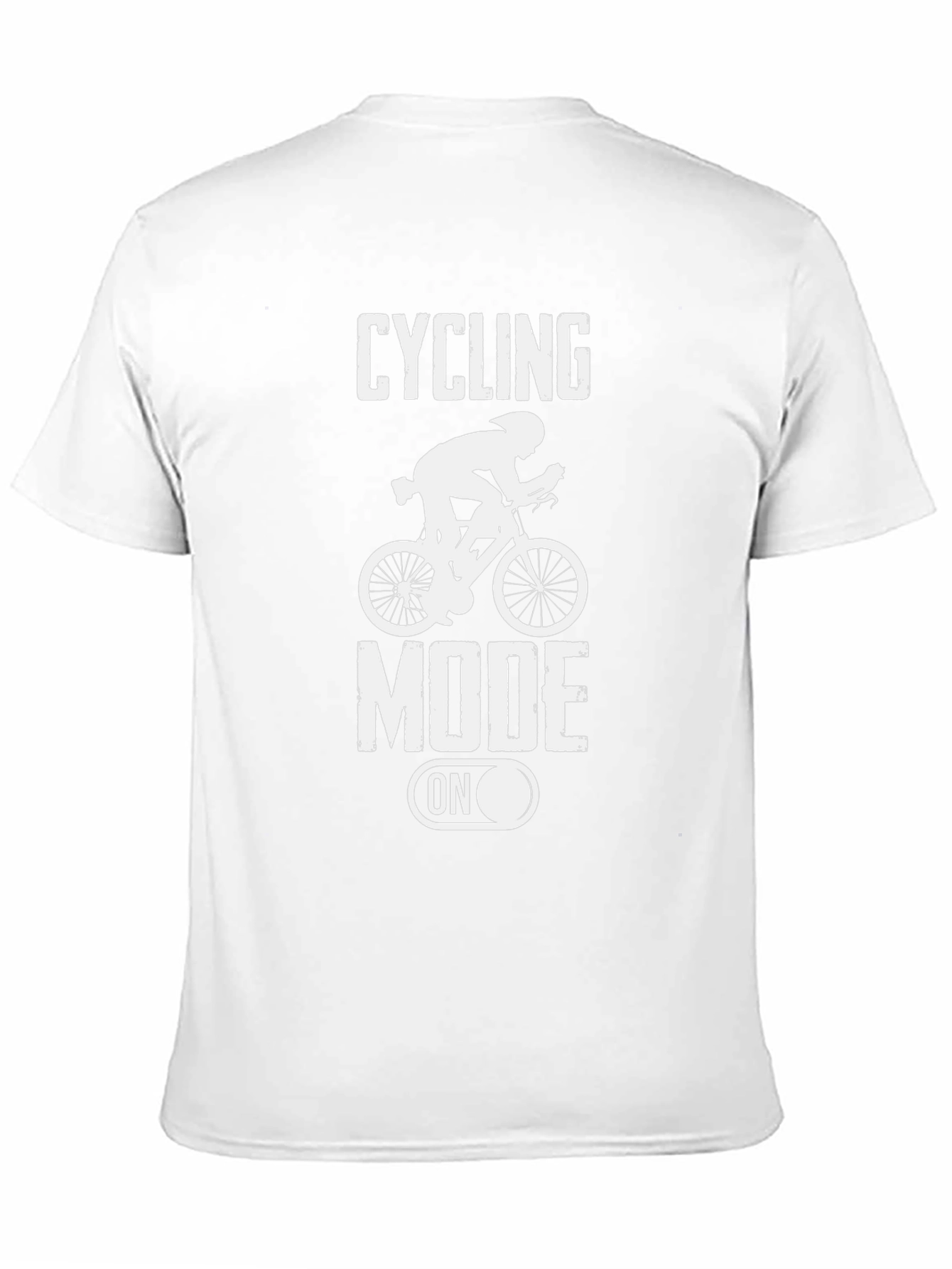 Cycling Mode On Graphic Tee - Black