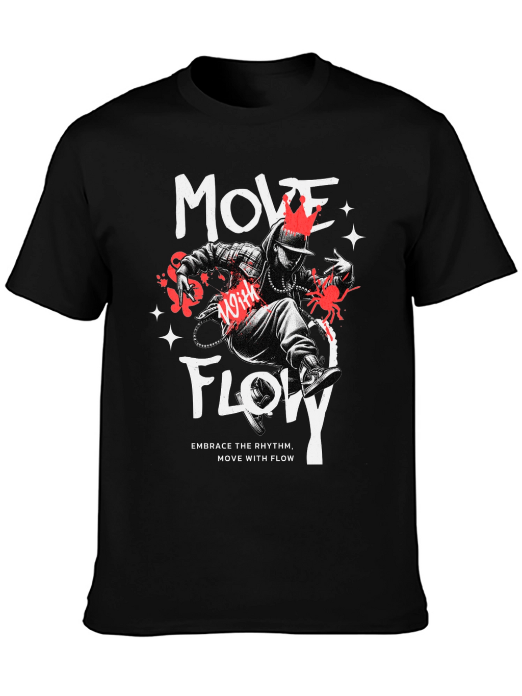 Move With Flow Graphic T-Shirt