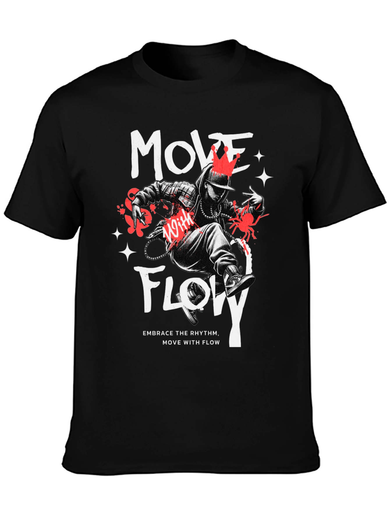 Move With Flow Graphic T-Shirt
