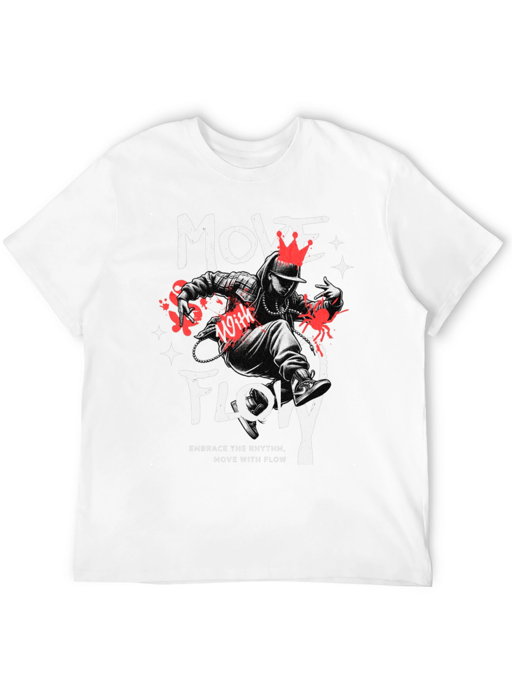 Move With Flow Graphic T-Shirt
