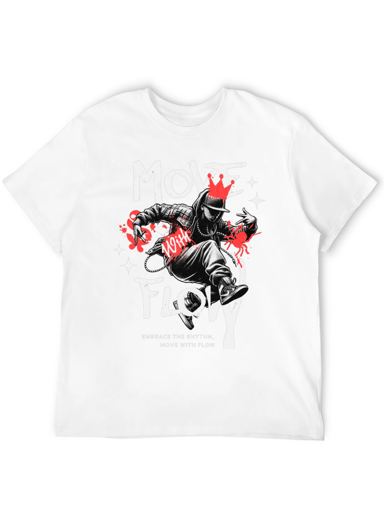 Move With Flow Graphic T-Shirt
