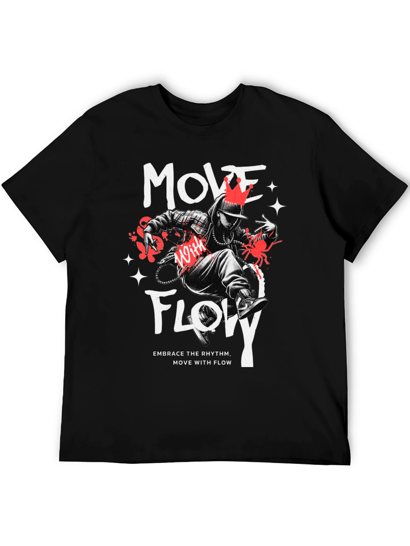 Move With Flow Graphic T-Shirt