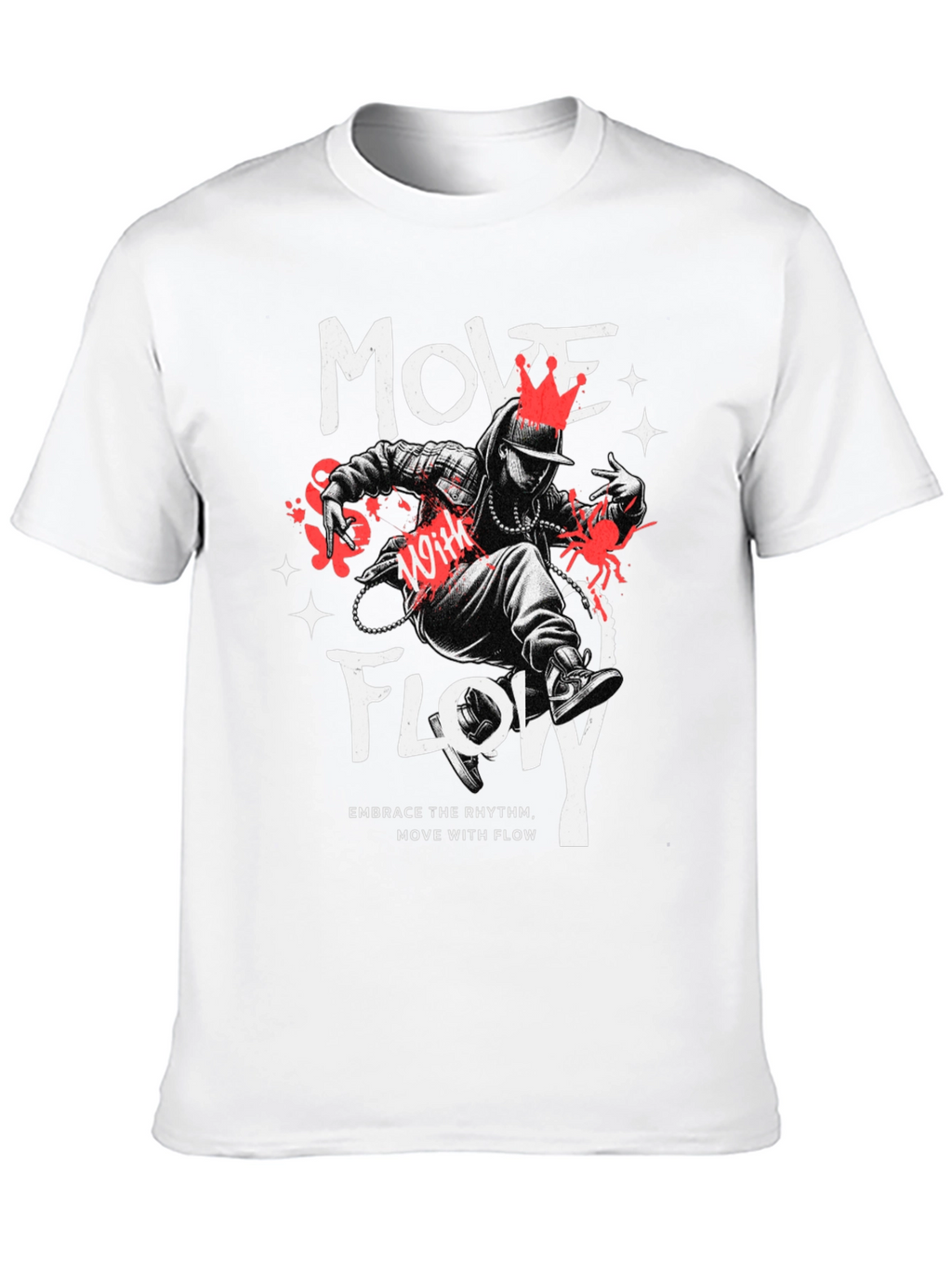 Move With Flow Graphic T-Shirt