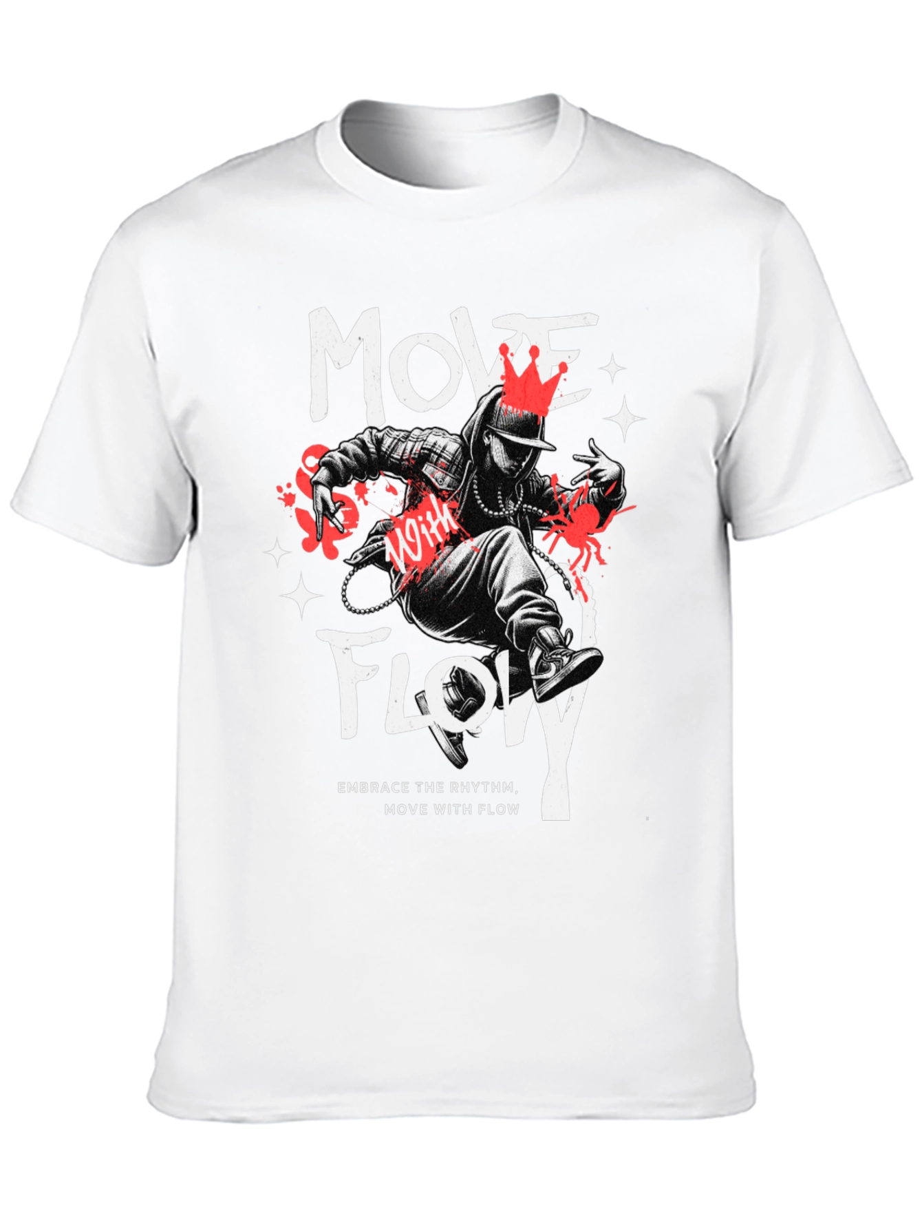 Move With Flow Graphic T-Shirt