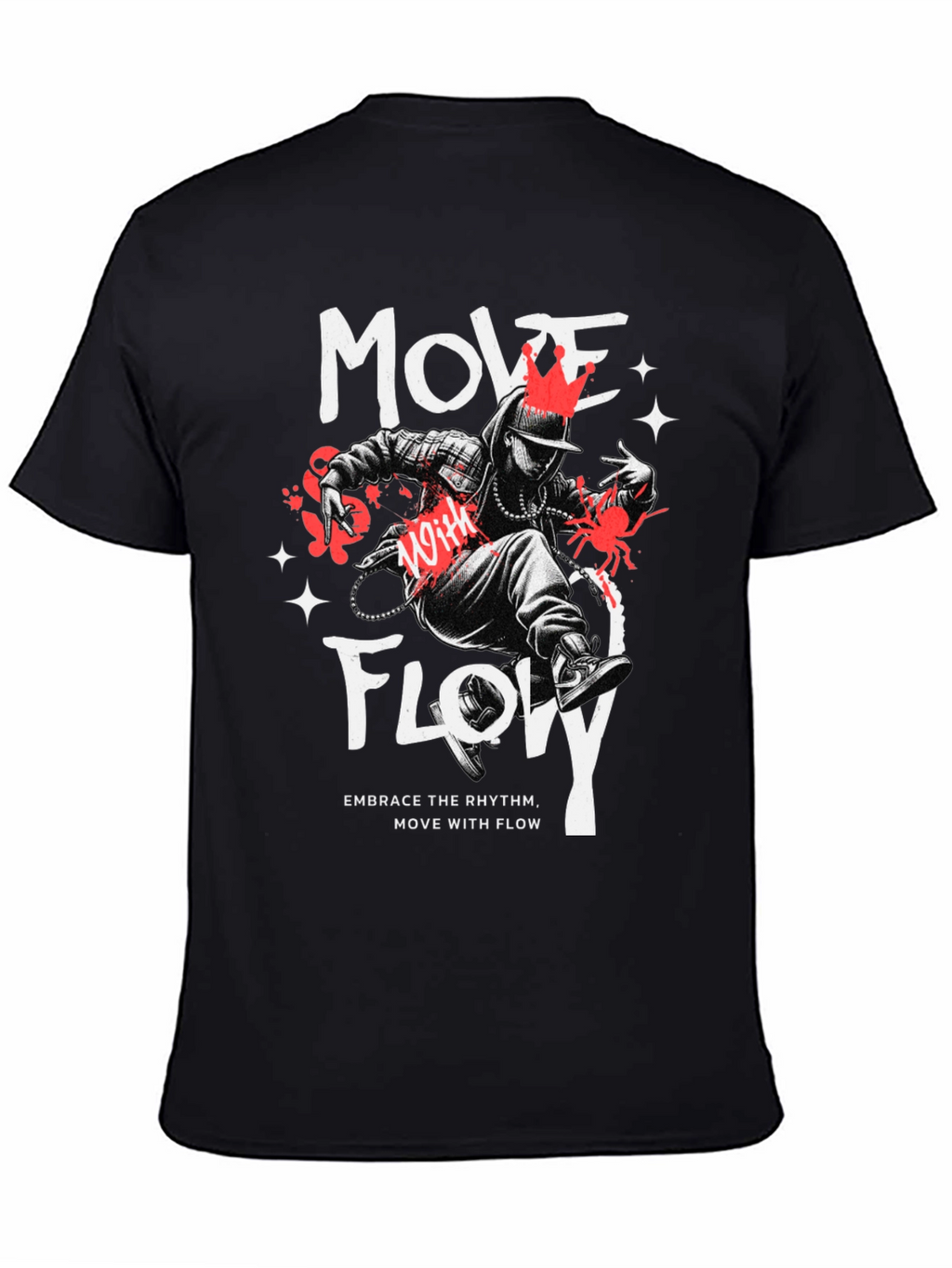 Move With Flow Graphic T-Shirt