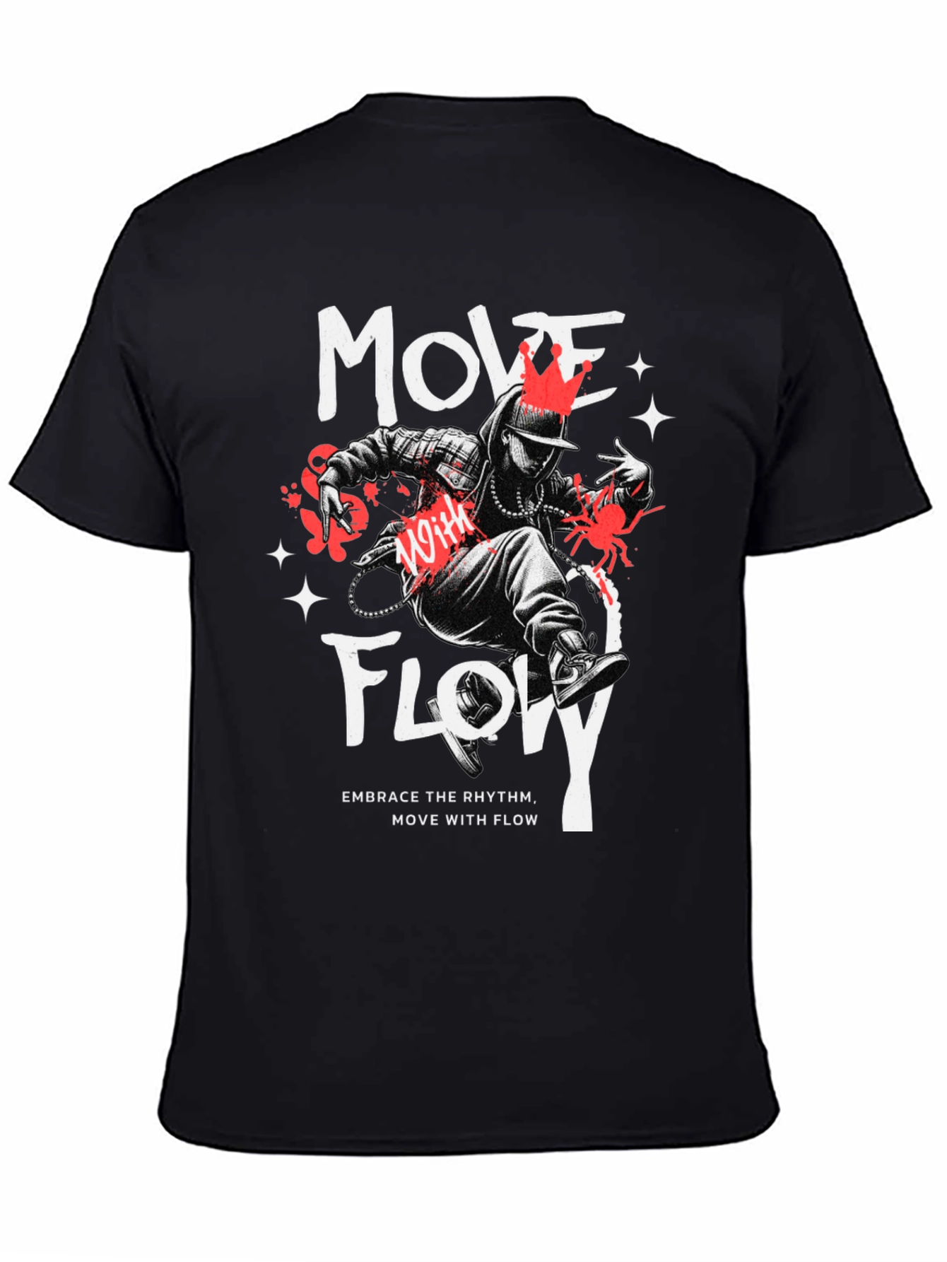 Move With Flow Graphic T-Shirt