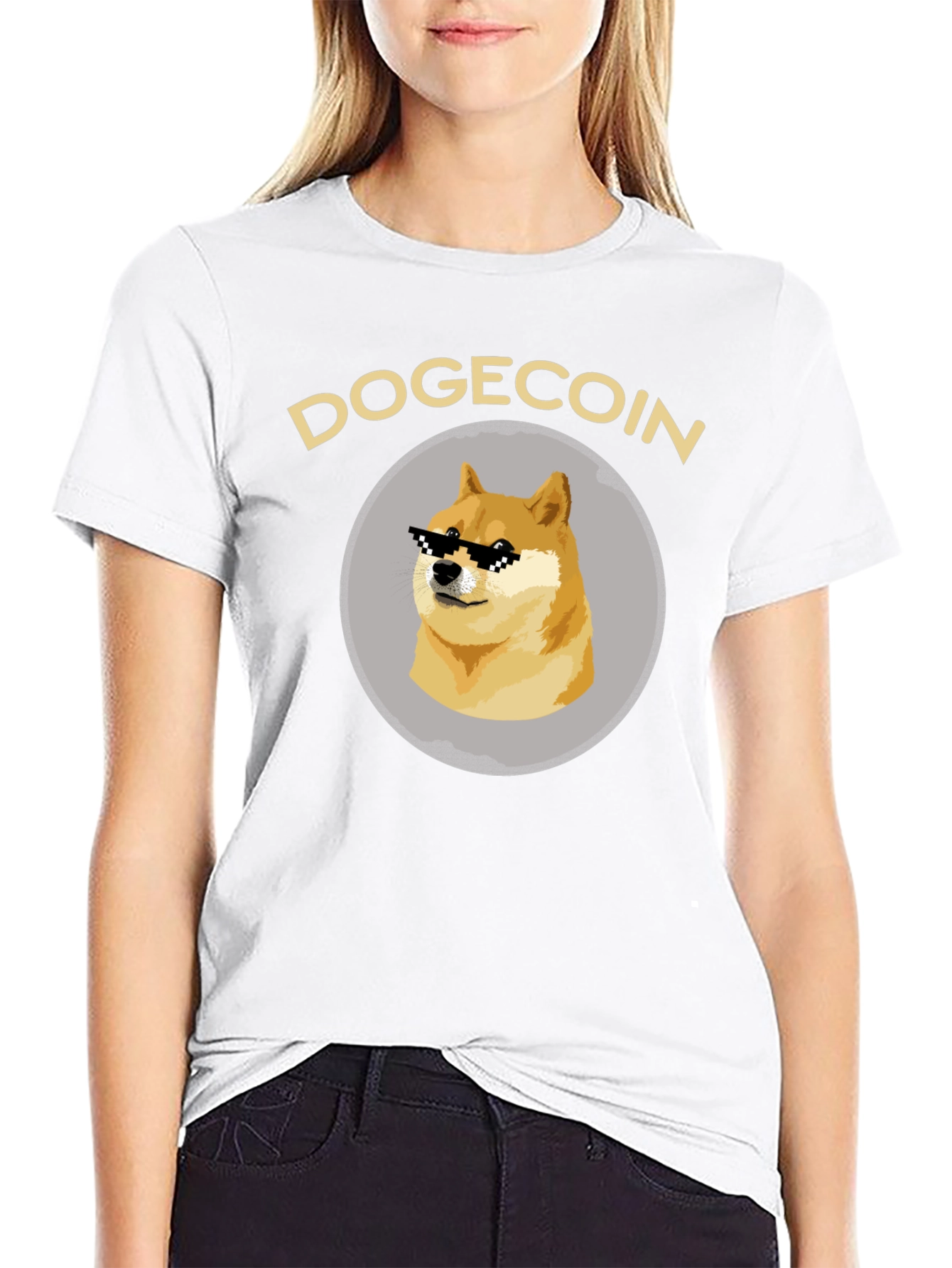 DogeCoin Meme T-Shirt Funny Crypto Tee