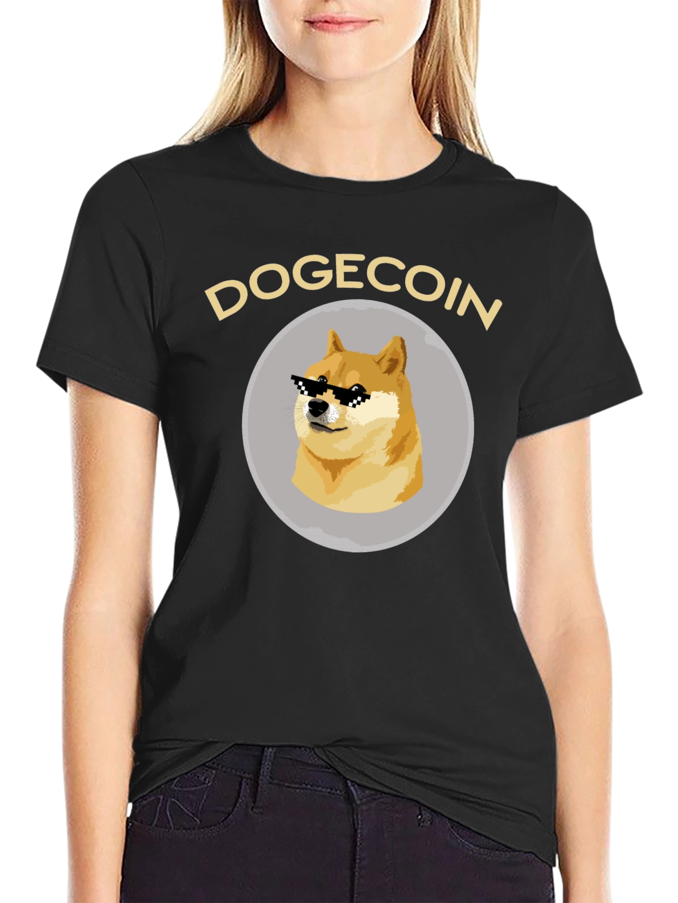 DogeCoin Meme T-Shirt Funny Crypto Tee