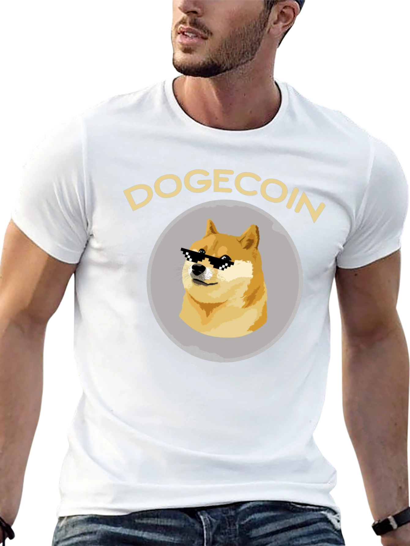 DogeCoin Meme T-Shirt Funny Crypto Tee