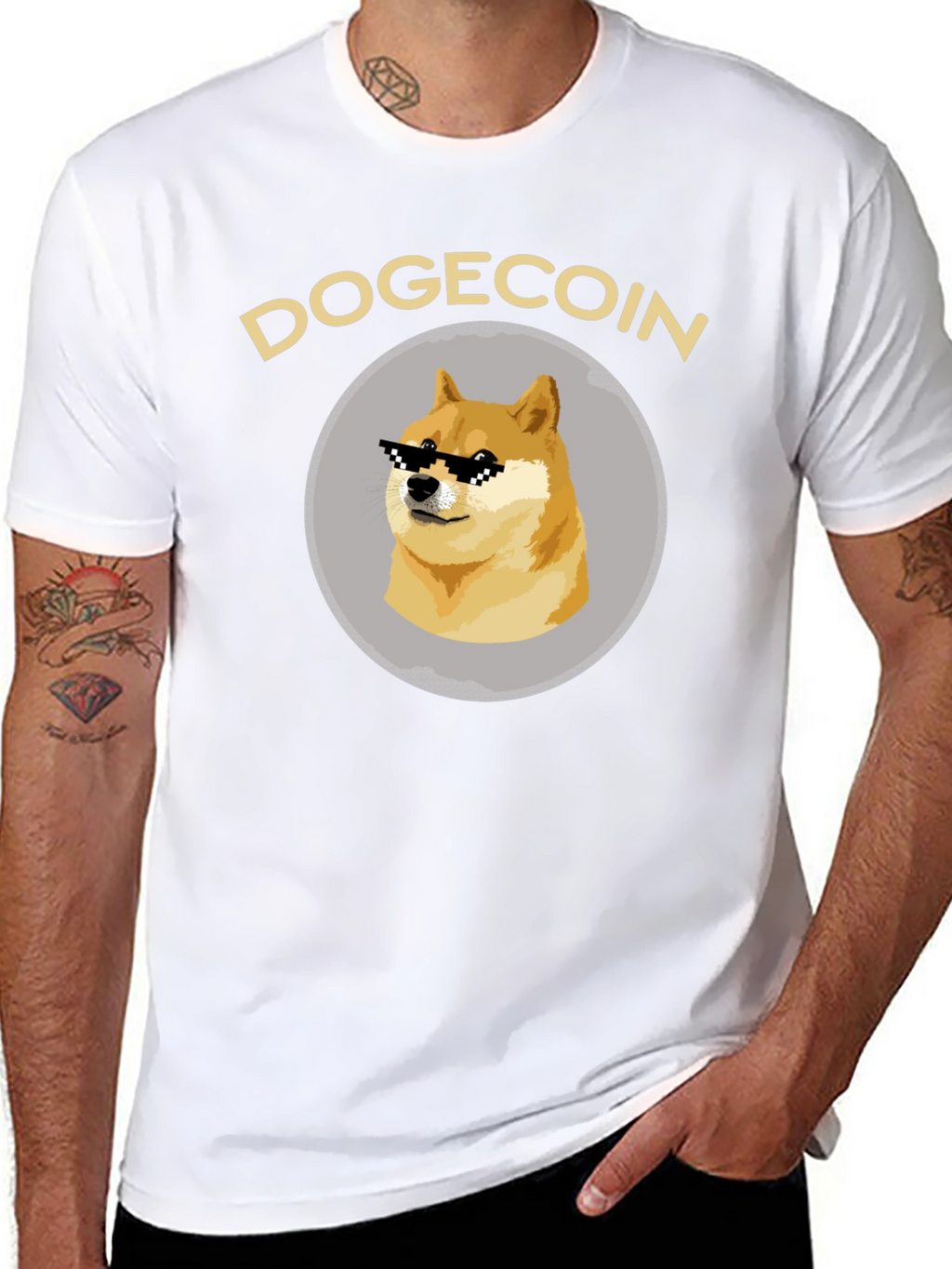 DogeCoin Meme T-Shirt Funny Crypto Tee