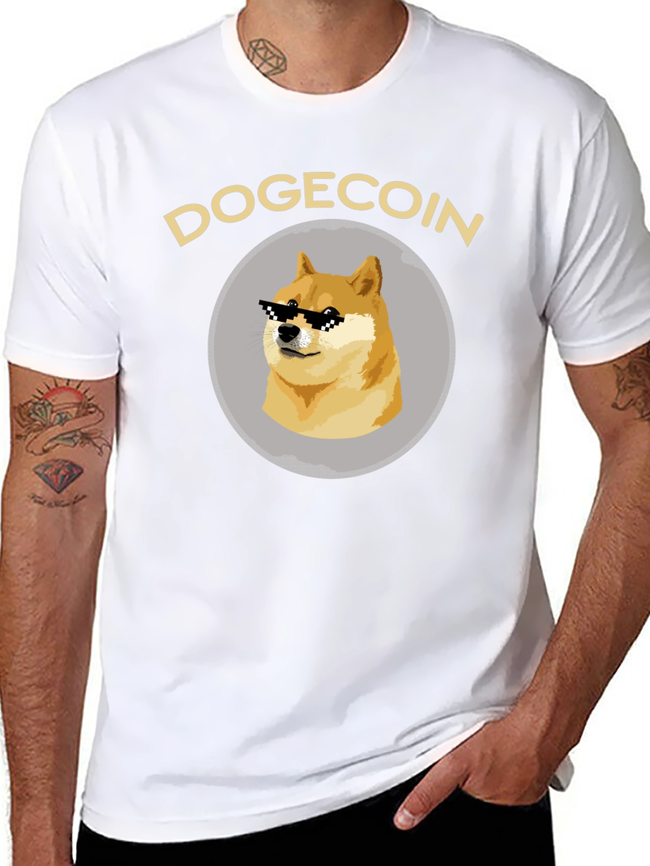 DogeCoin Meme T-Shirt Funny Crypto Tee