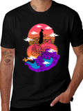 Samurai Dragon Graphic Tee