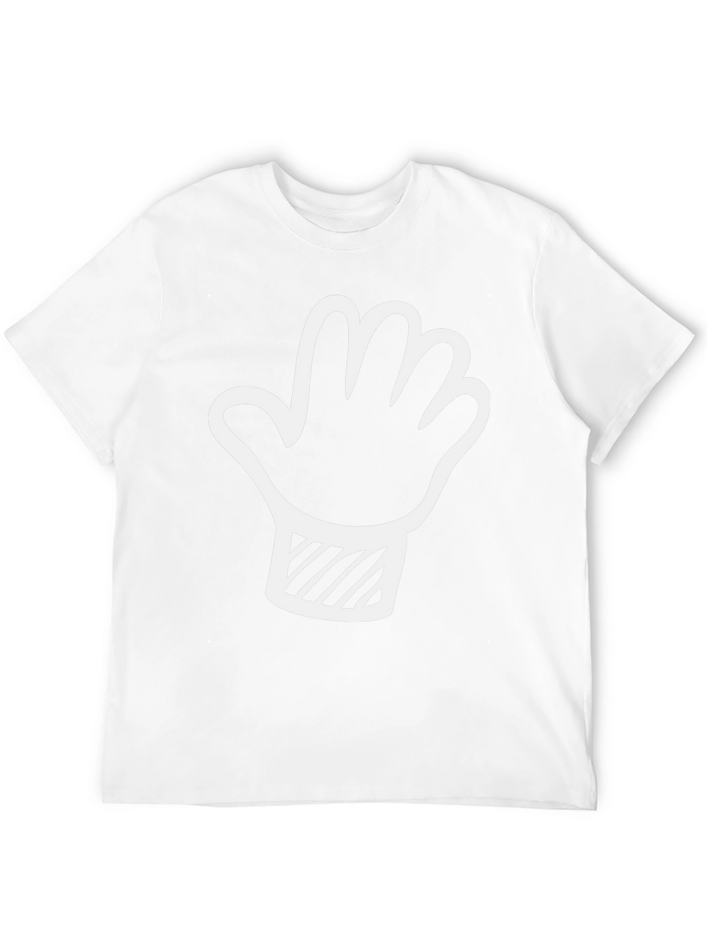 Novelty Graphic T-Shirt - Cartoon Hand