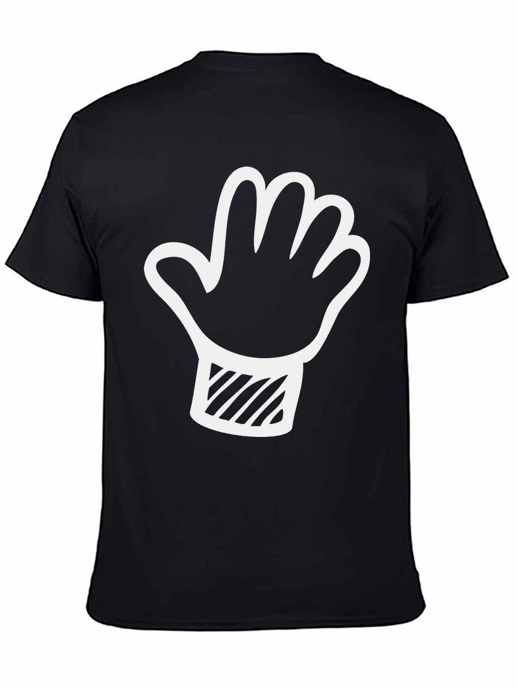 Novelty Graphic T-Shirt - Cartoon Hand