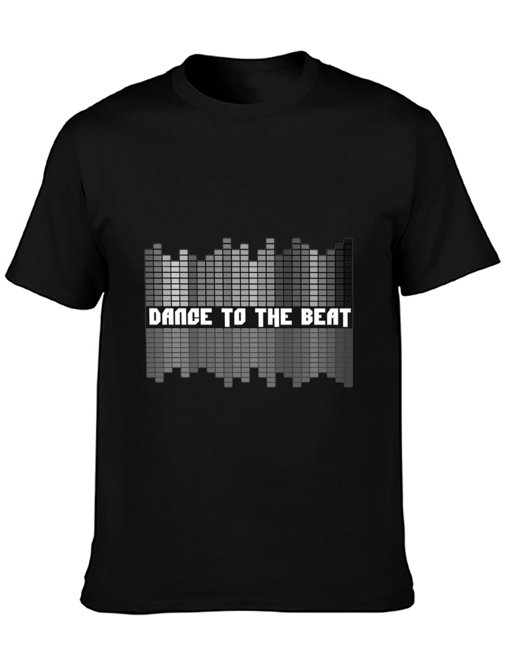 Dance to the Beat Graphic Tee - Black