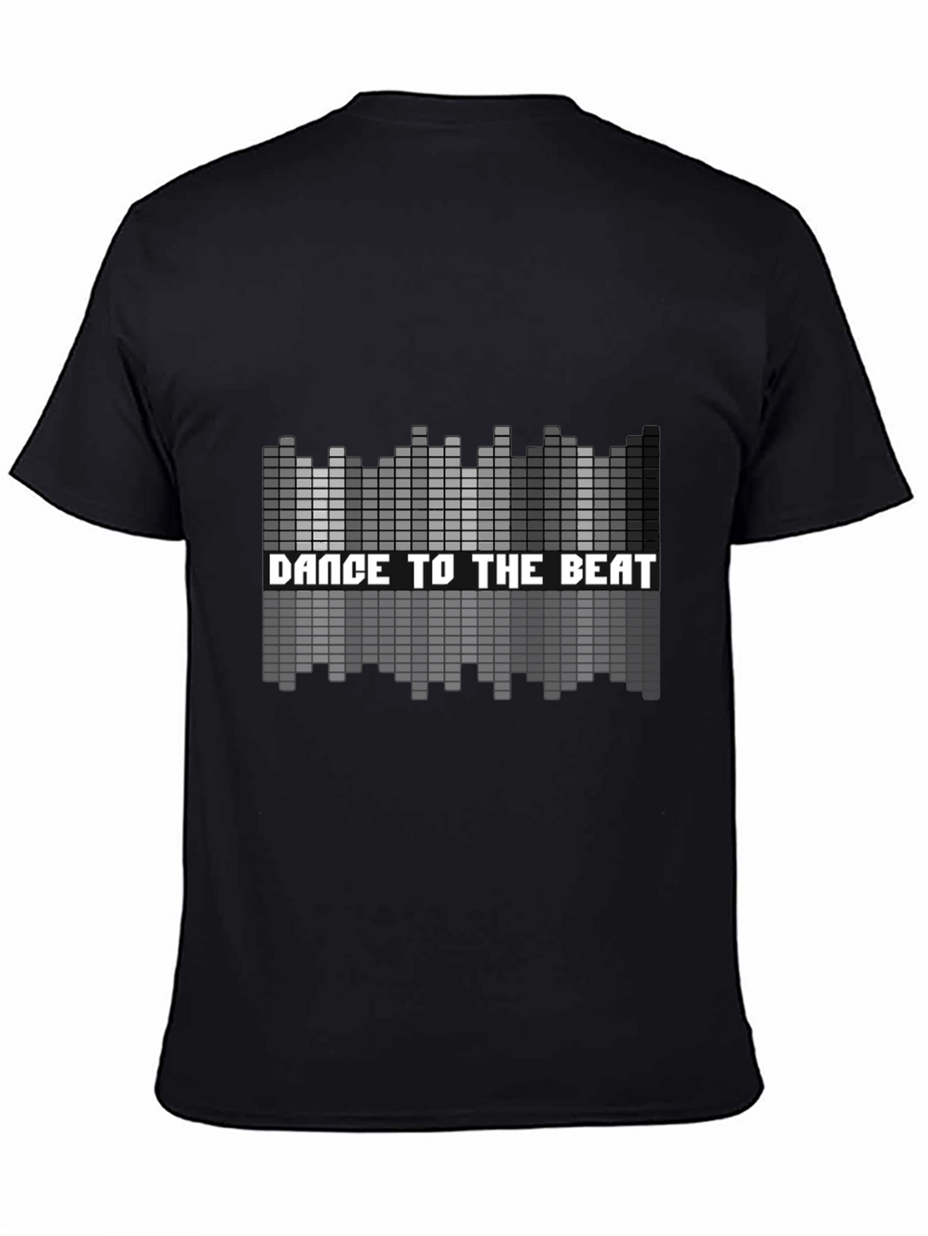 Dance to the Beat Graphic Tee - Black