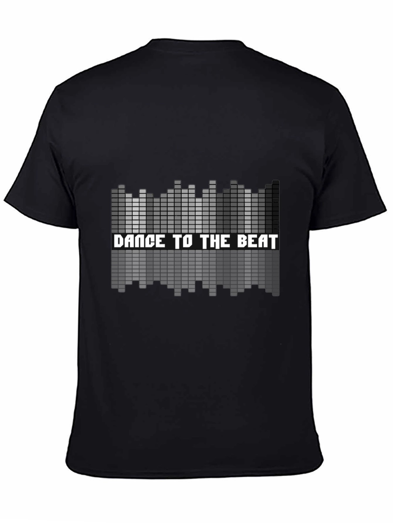 Dance to the Beat Graphic Tee - Black