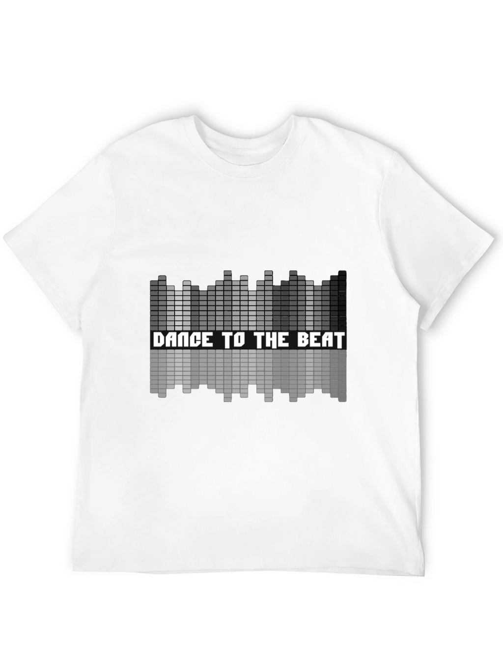 Dance to the Beat Graphic Tee - Black