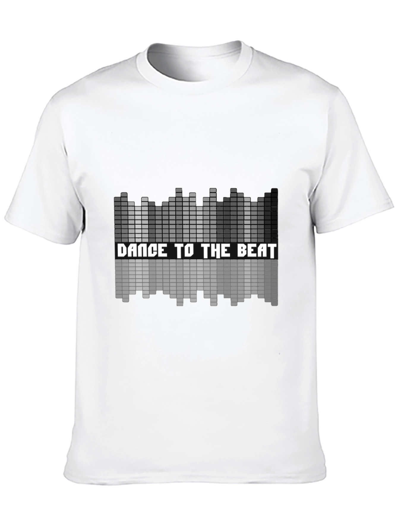 Dance to the Beat Graphic Tee - Black