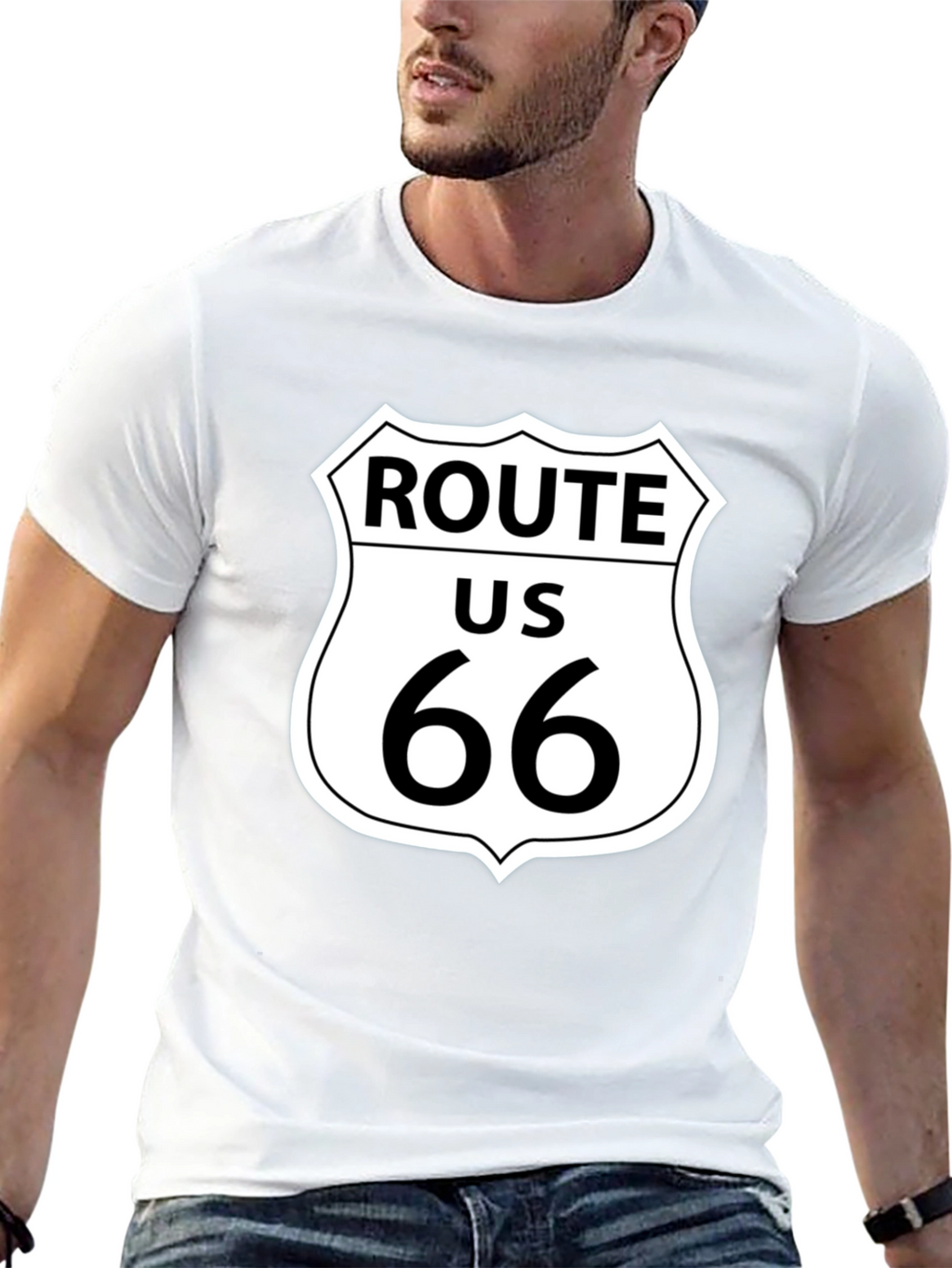 Route 66 T-Shirt - Classic US Highway