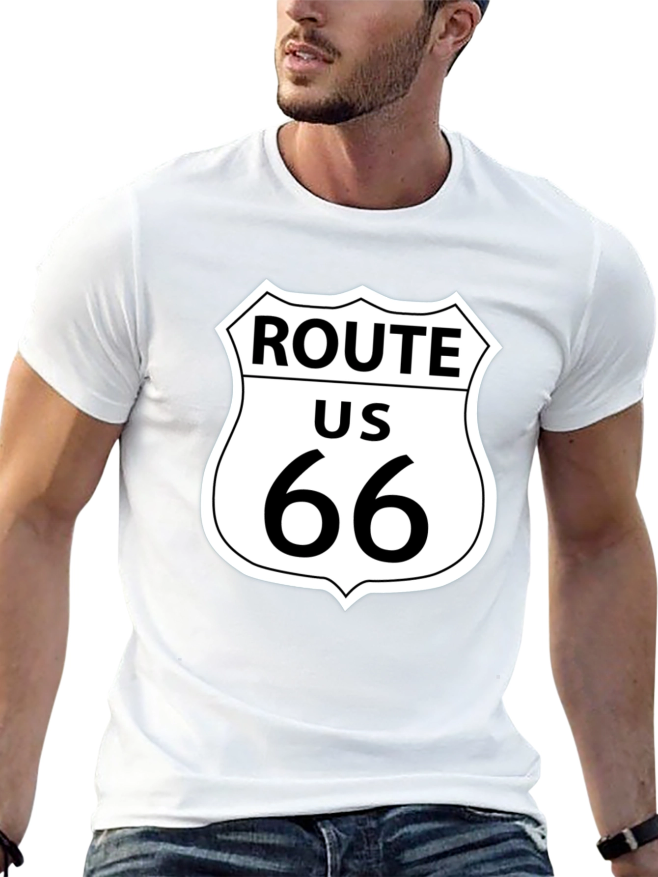 Route 66 T-Shirt - Classic US Highway