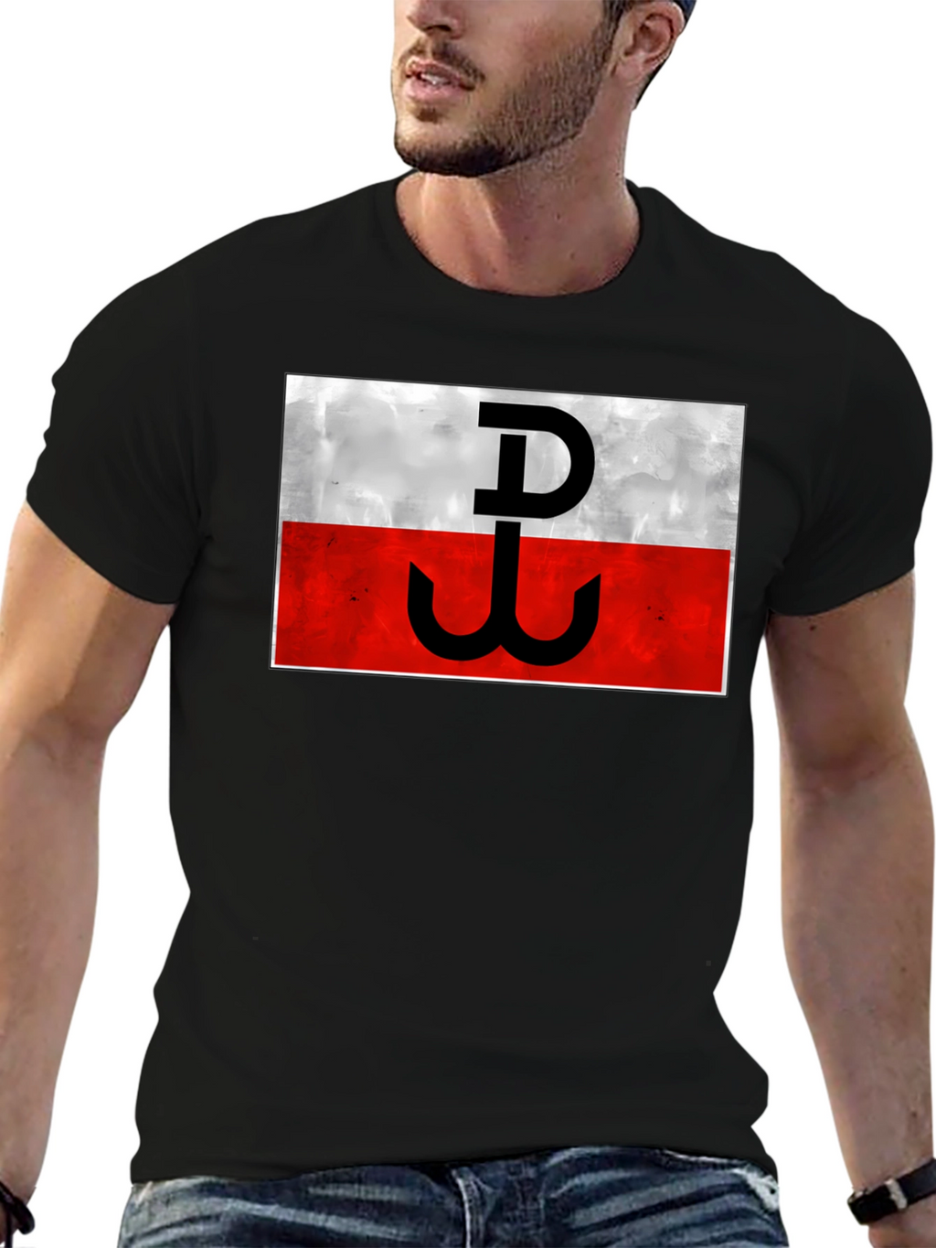 Polish Resistance Symbol T-Shirt