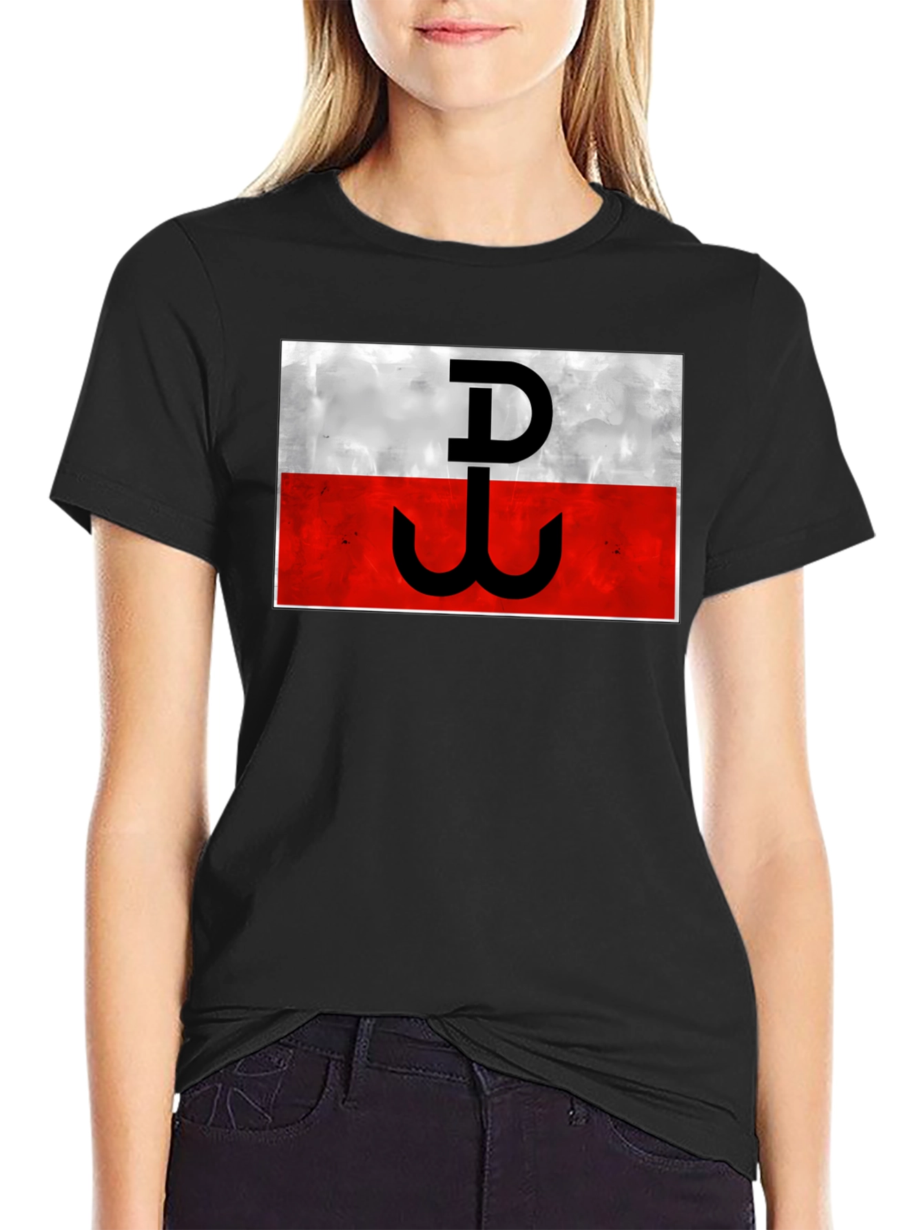Polish Resistance Symbol T-Shirt