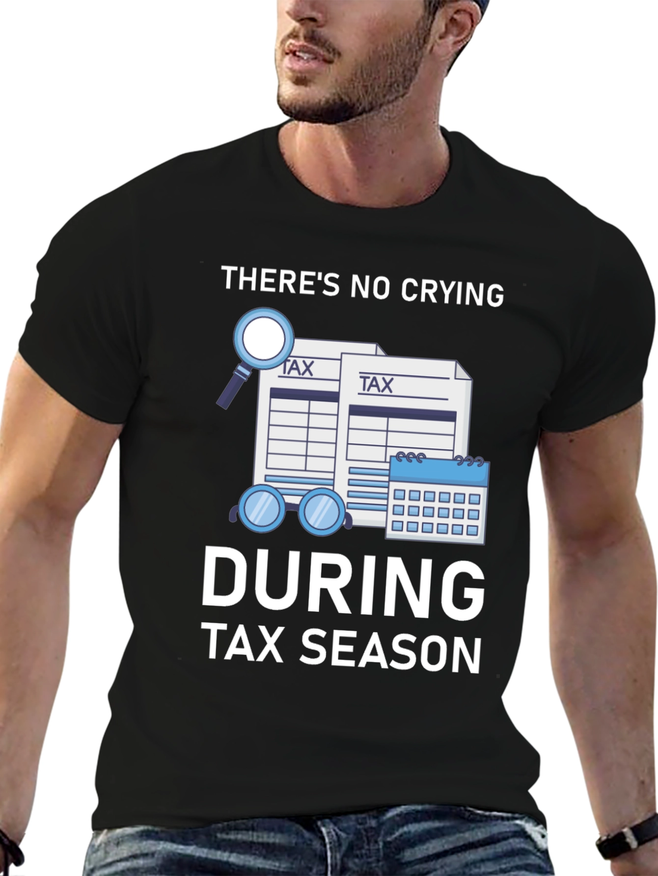 Funny Tax Season Graphic T-Shirt