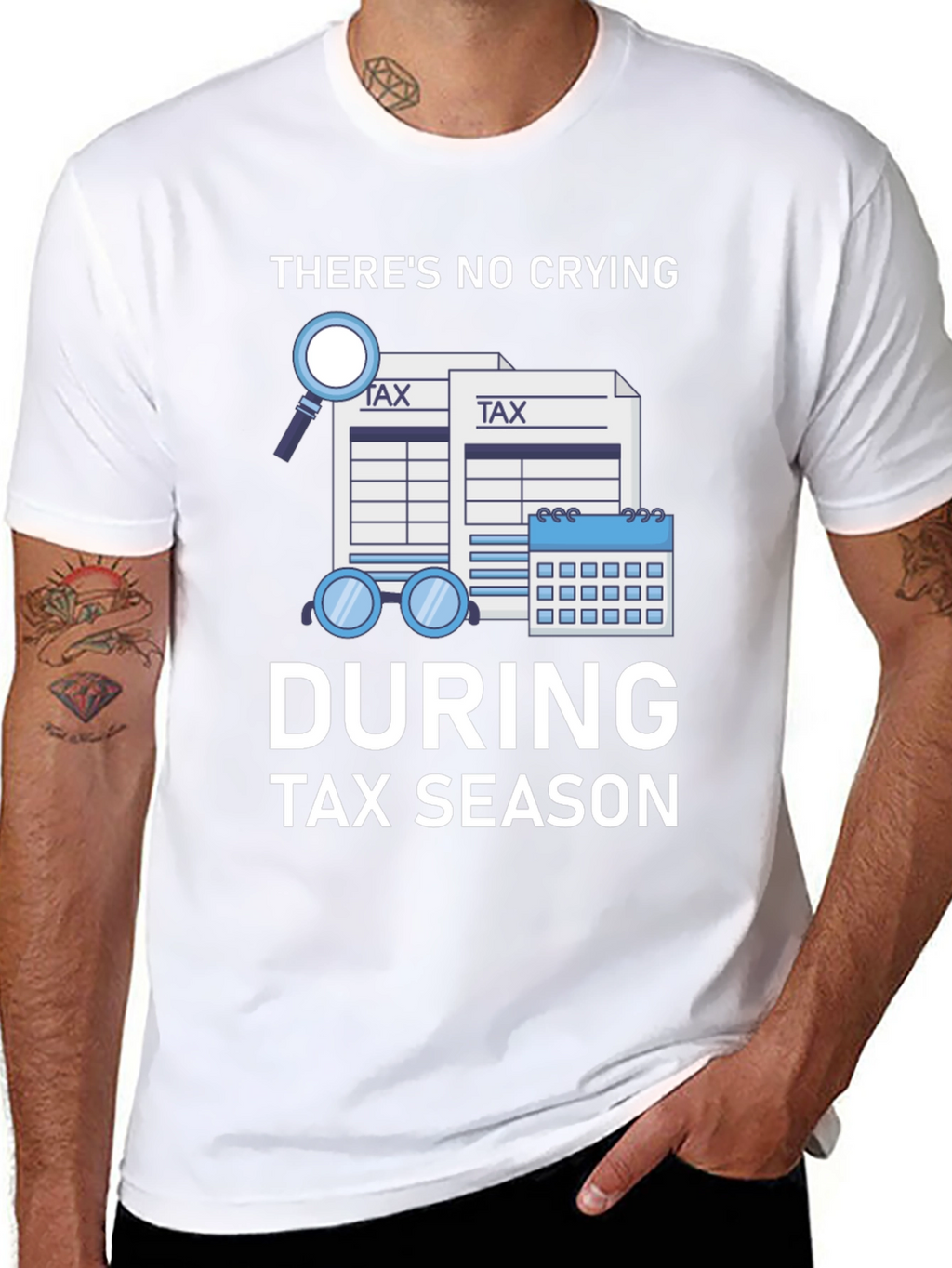 Funny Tax Season Graphic T-Shirt