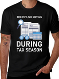 Funny Tax Season Graphic T-Shirt