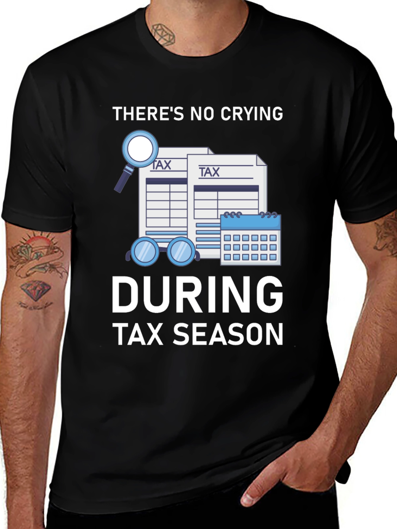 Funny Tax Season Graphic T-Shirt