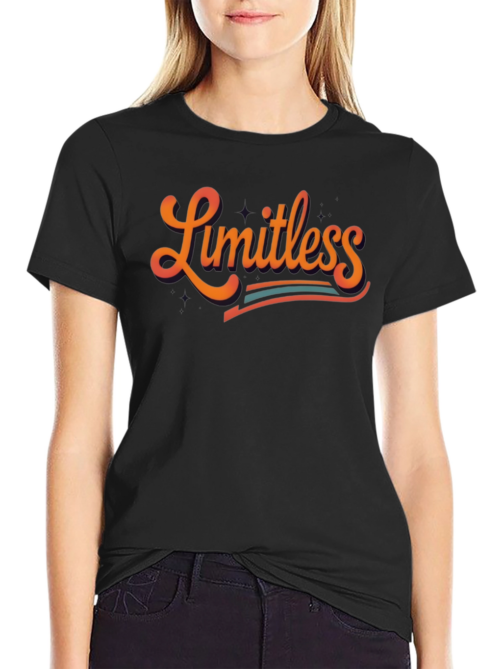 Limitless Graphic Print T-Shirt - Stylish Everyday Wear