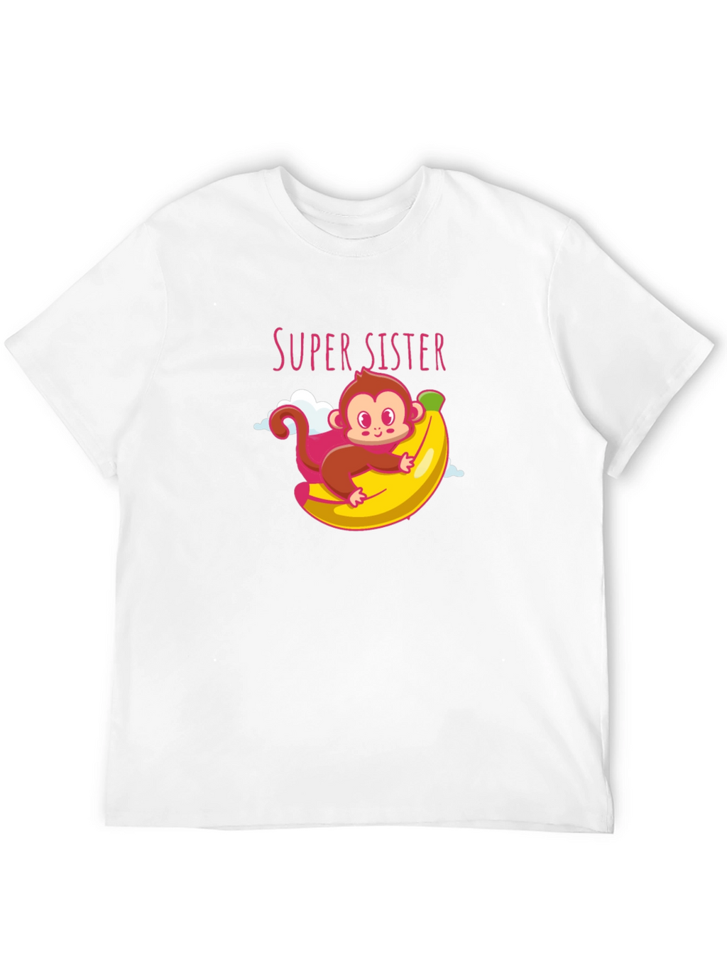 Super Sister Monkey Banana Graphic Tee