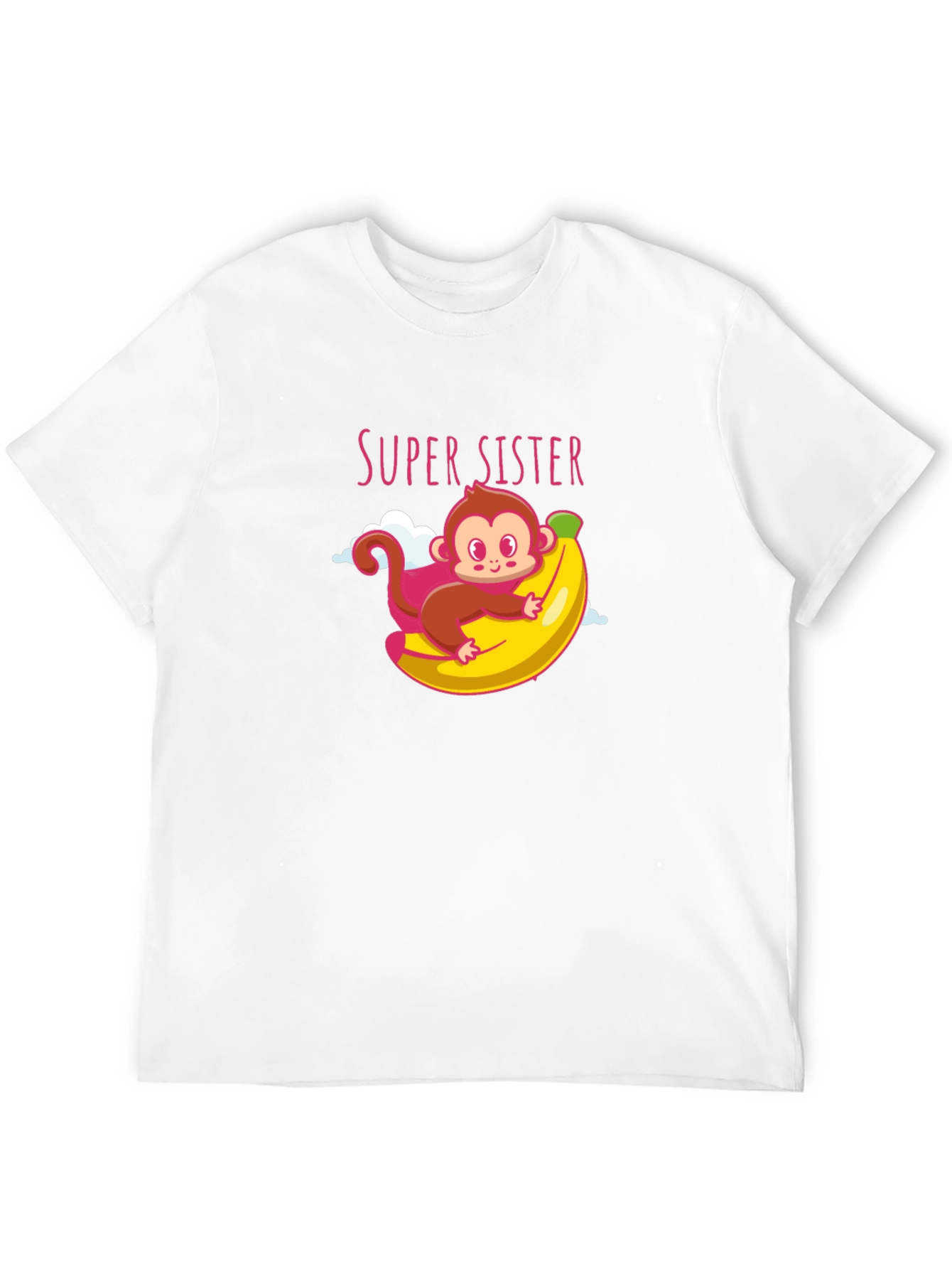 Super Sister Monkey Banana Graphic Tee