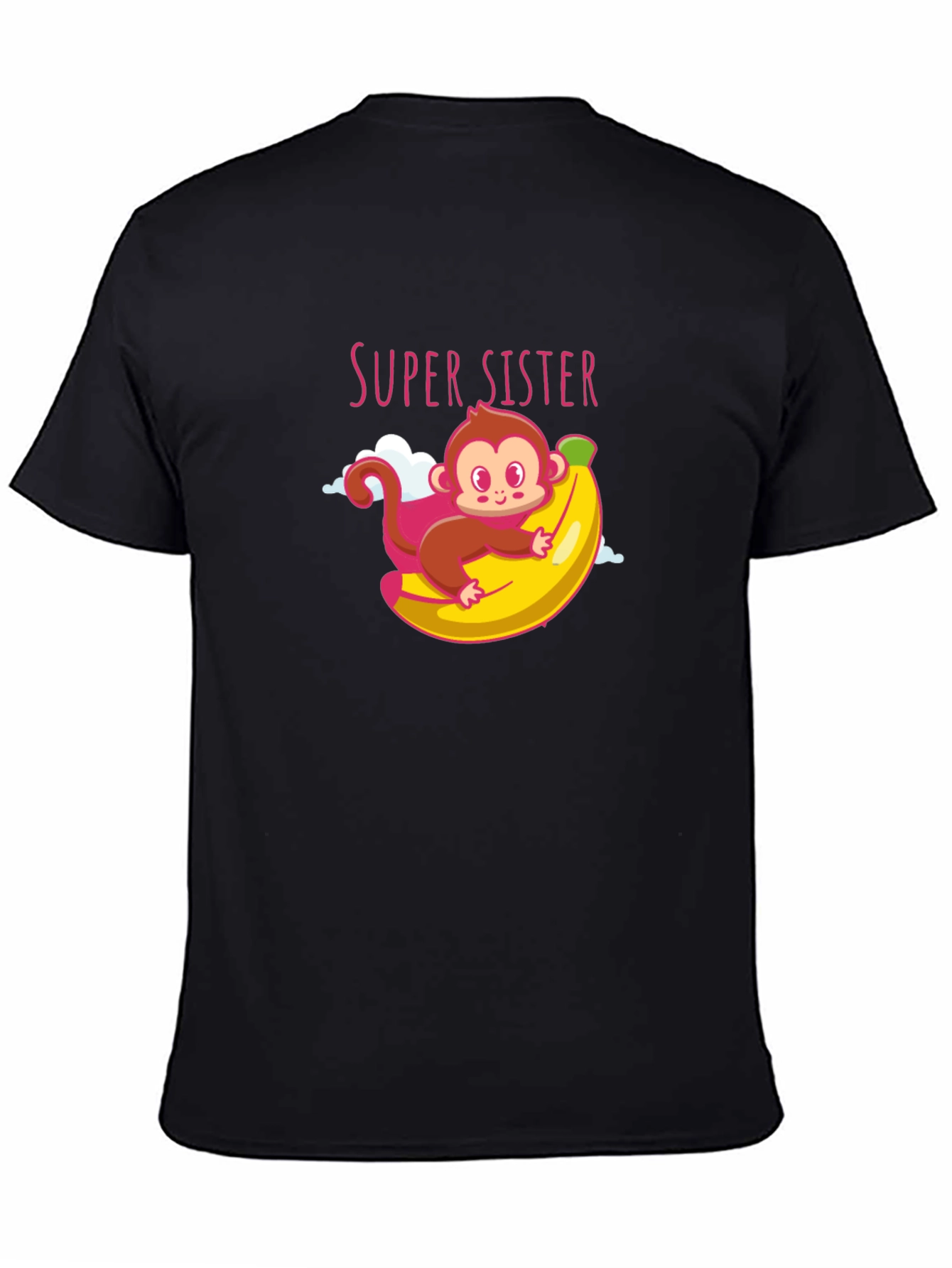 Super Sister Monkey Banana Graphic Tee
