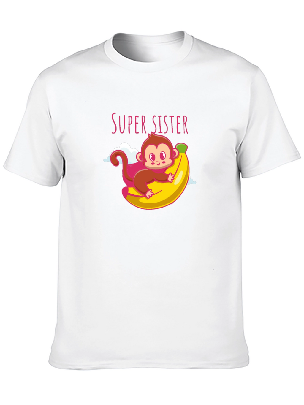 Super Sister Monkey Banana Graphic Tee