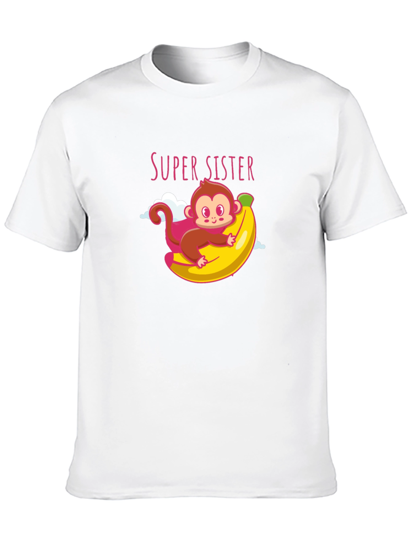 Super Sister Monkey Banana Graphic Tee