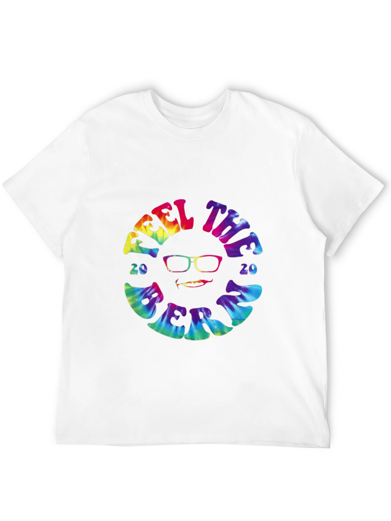 Feel the Bern 2020 Tie-Dye Graphic Tee