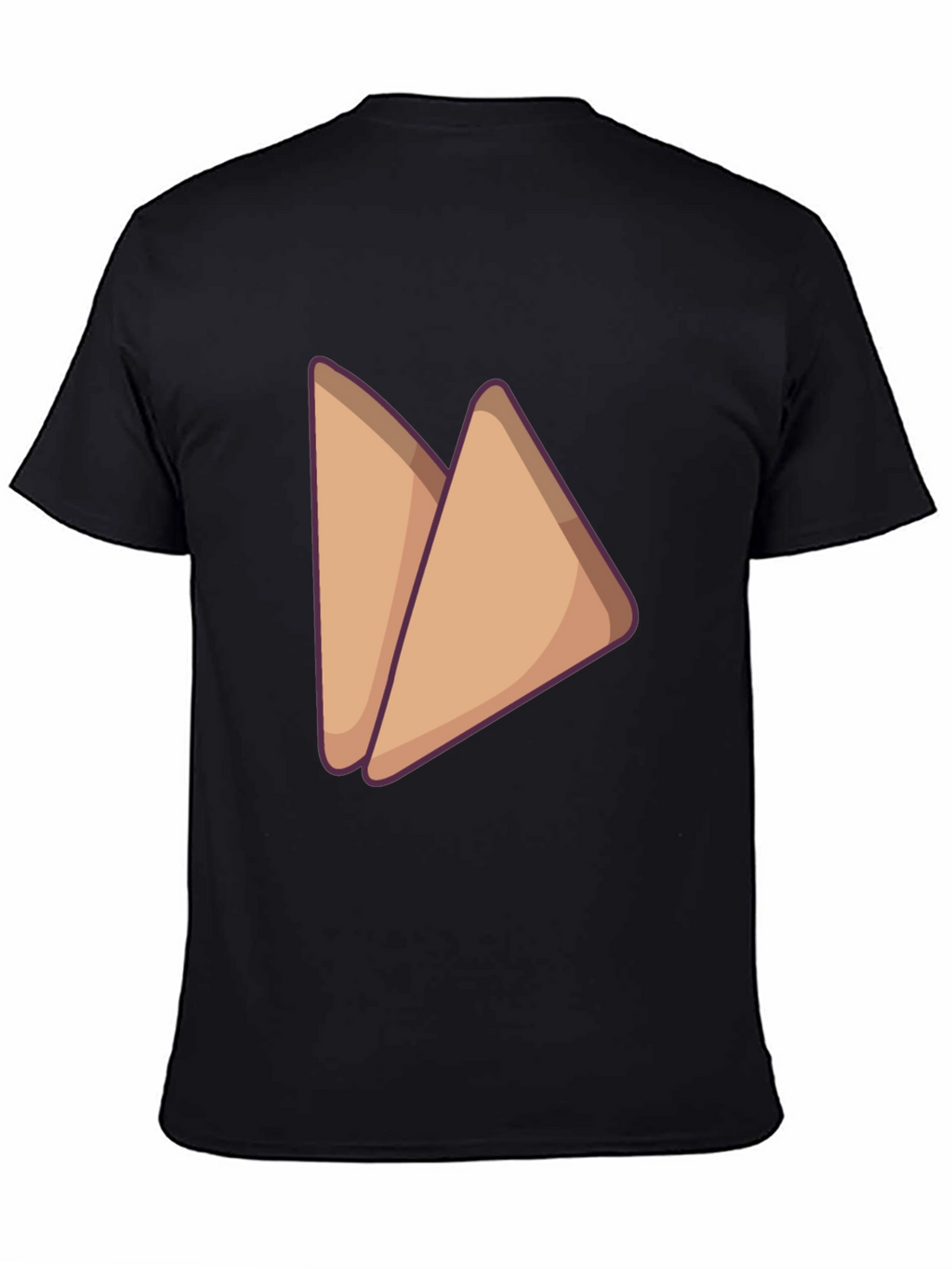 Sandwich Graphic Tee - Casual Black T-Shirt