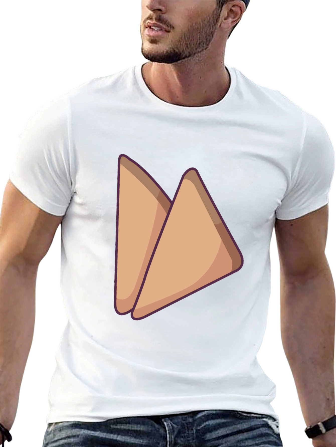Sandwich Graphic Tee - Casual Black T-Shirt