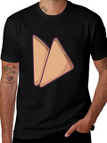 Sandwich Graphic Tee - Casual Black T-Shirt